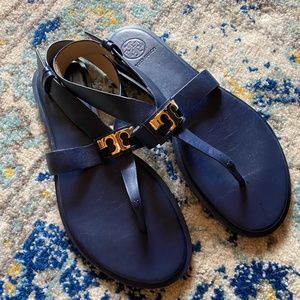 Royal Blue Tory Burch sandals